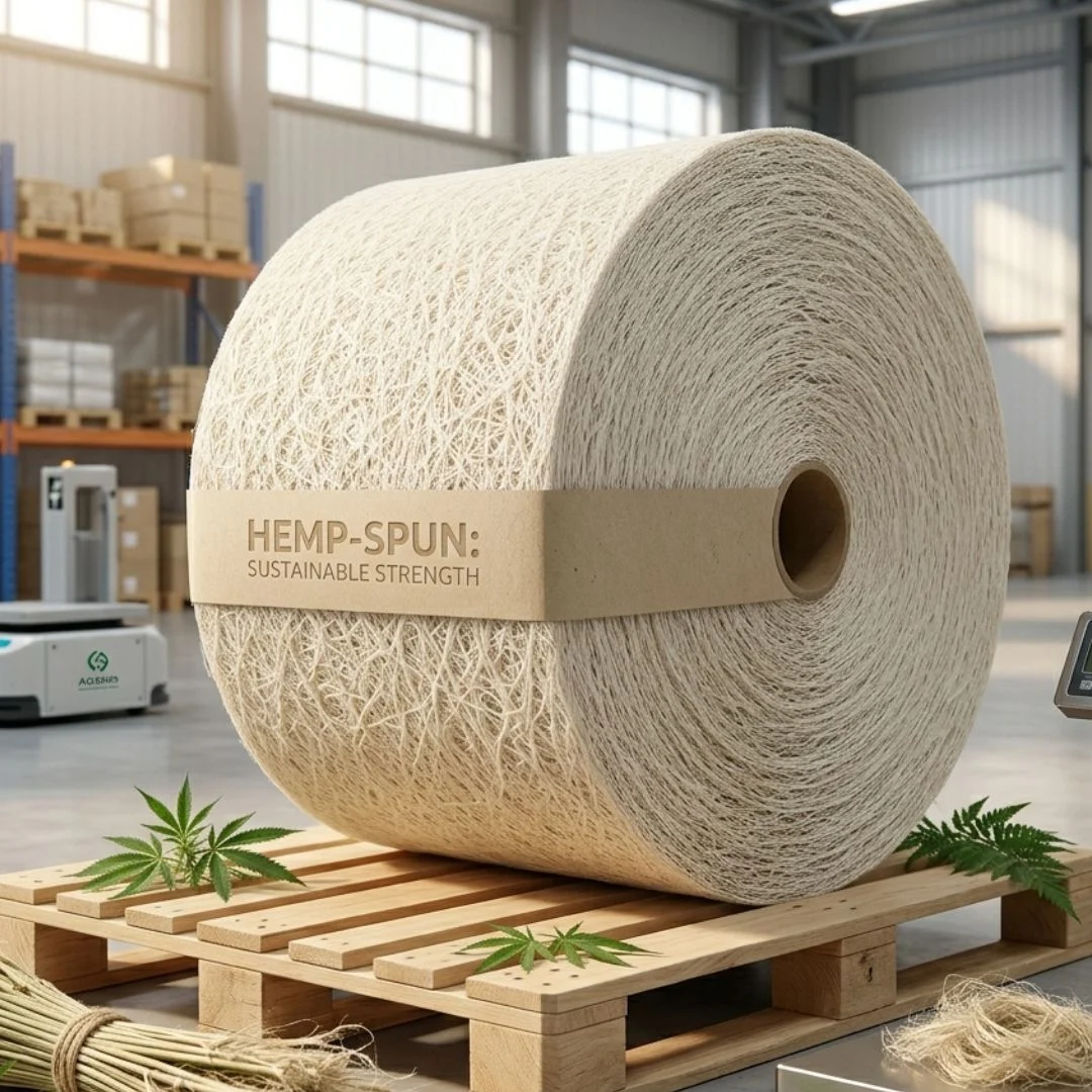 Hemp Spunlace Nonwoven Fabric view 2