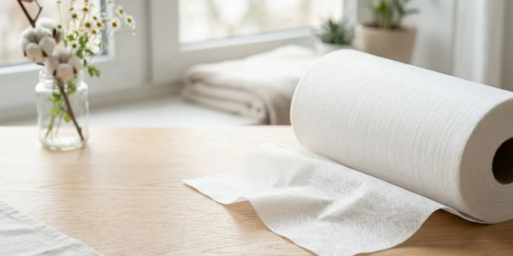 Spunlace nonwoven fabric for adult incontinence products featuring soft texture, skin-safe surface, high absorbency support, and breathable hygiene material for adult diapers and pads.