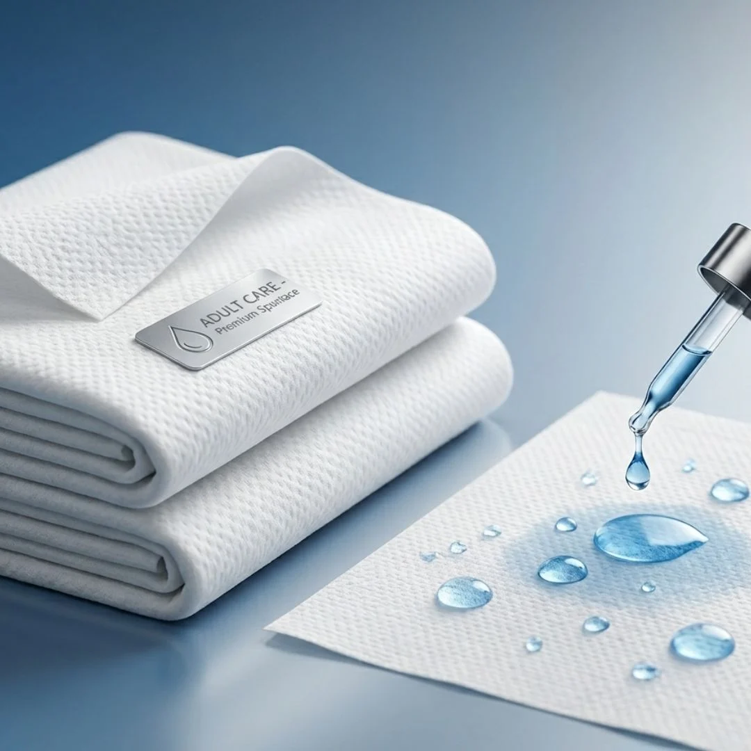 Adult Incontinence Spunlace Nonwoven Fabric view 2