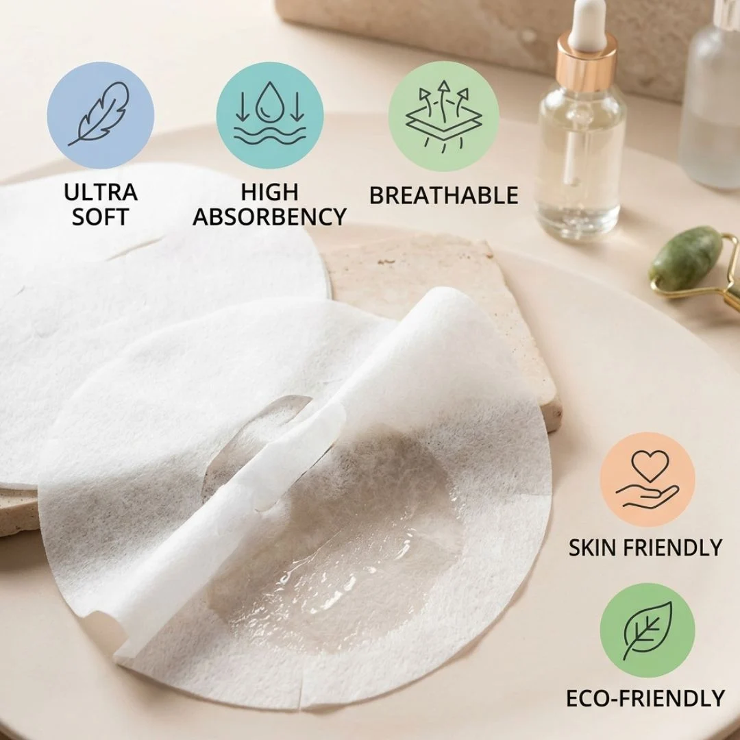 Facial Sheet Mask Nonwoven Fabric view 2