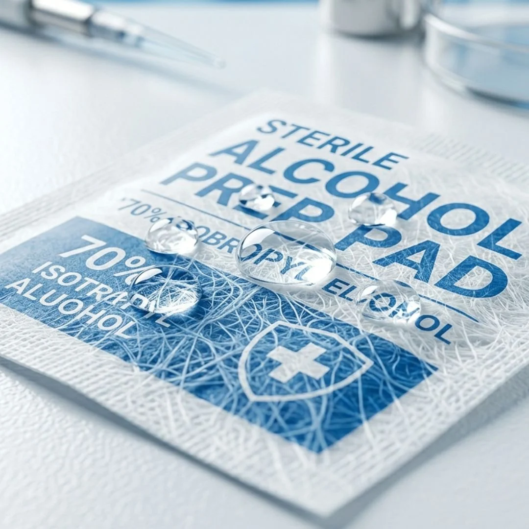Alcohol Swab Spunlace Nonwoven Fabric view 1