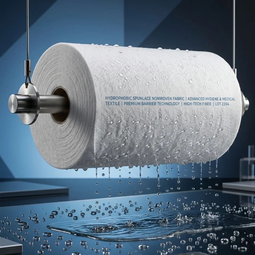 Hydrophobic Spunlace Nonwoven Fabric view 2